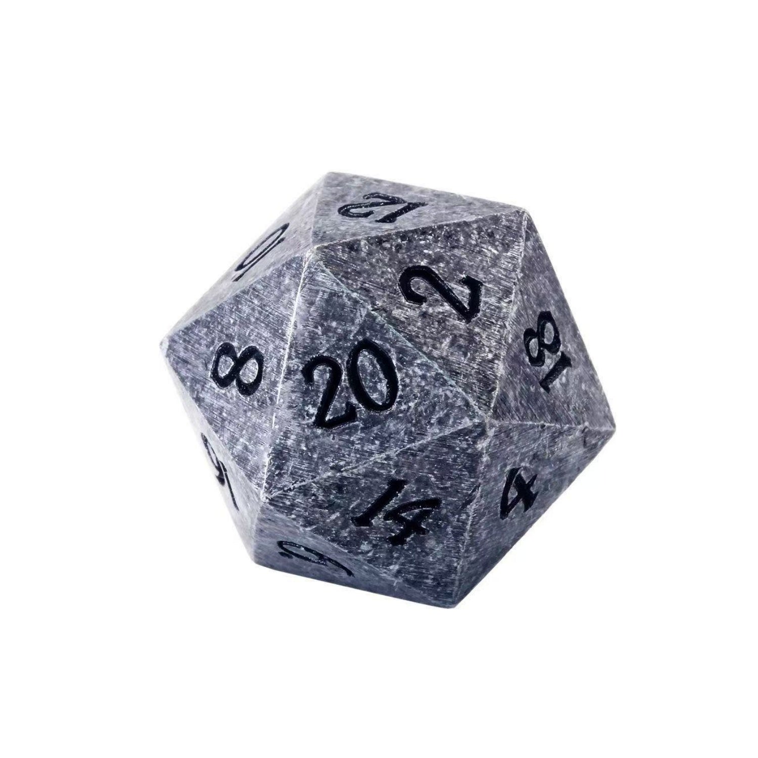 DIEACE D&D Vintage Solid Metal Dice