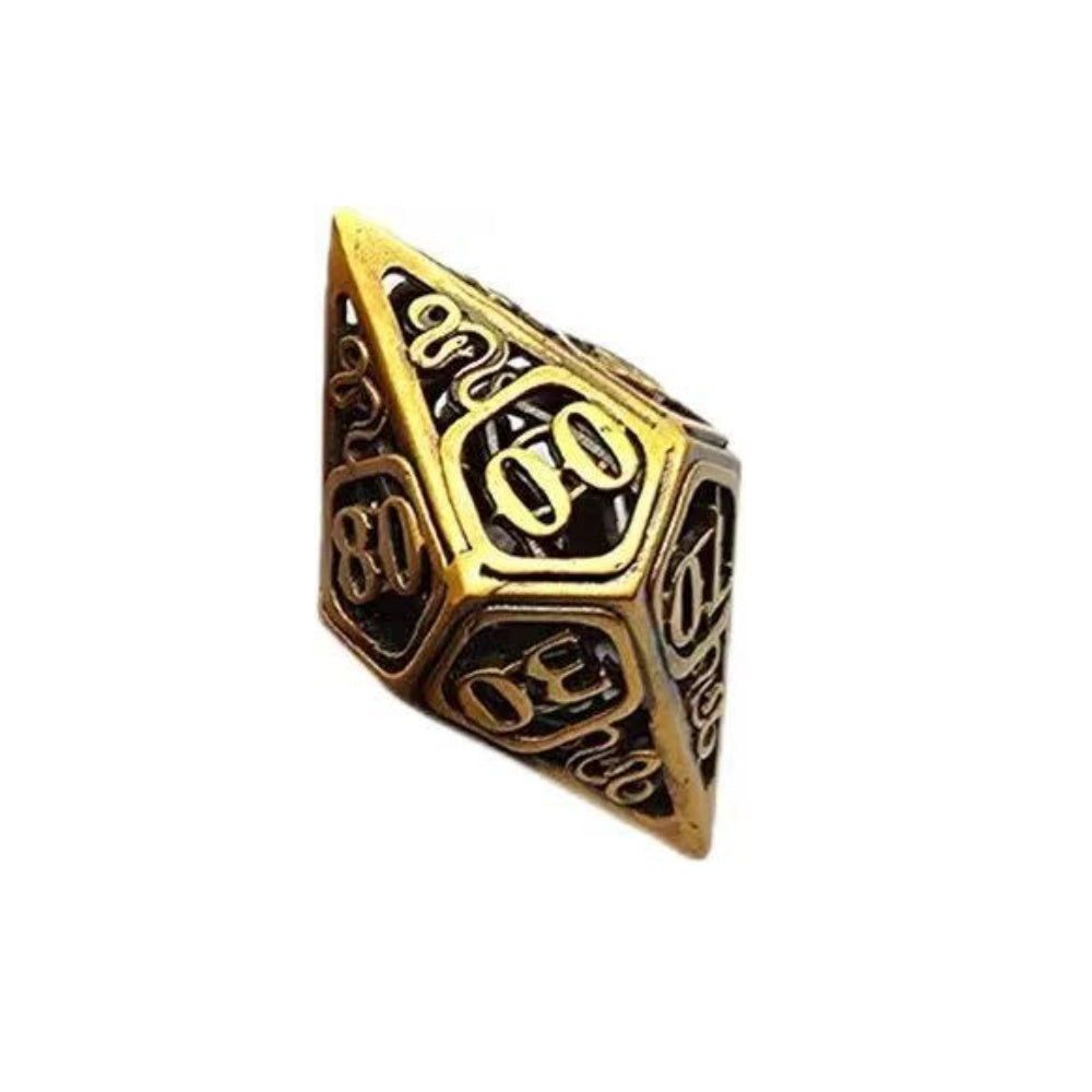 DIEACE D&D Snake Totem Hollow Metal Dice