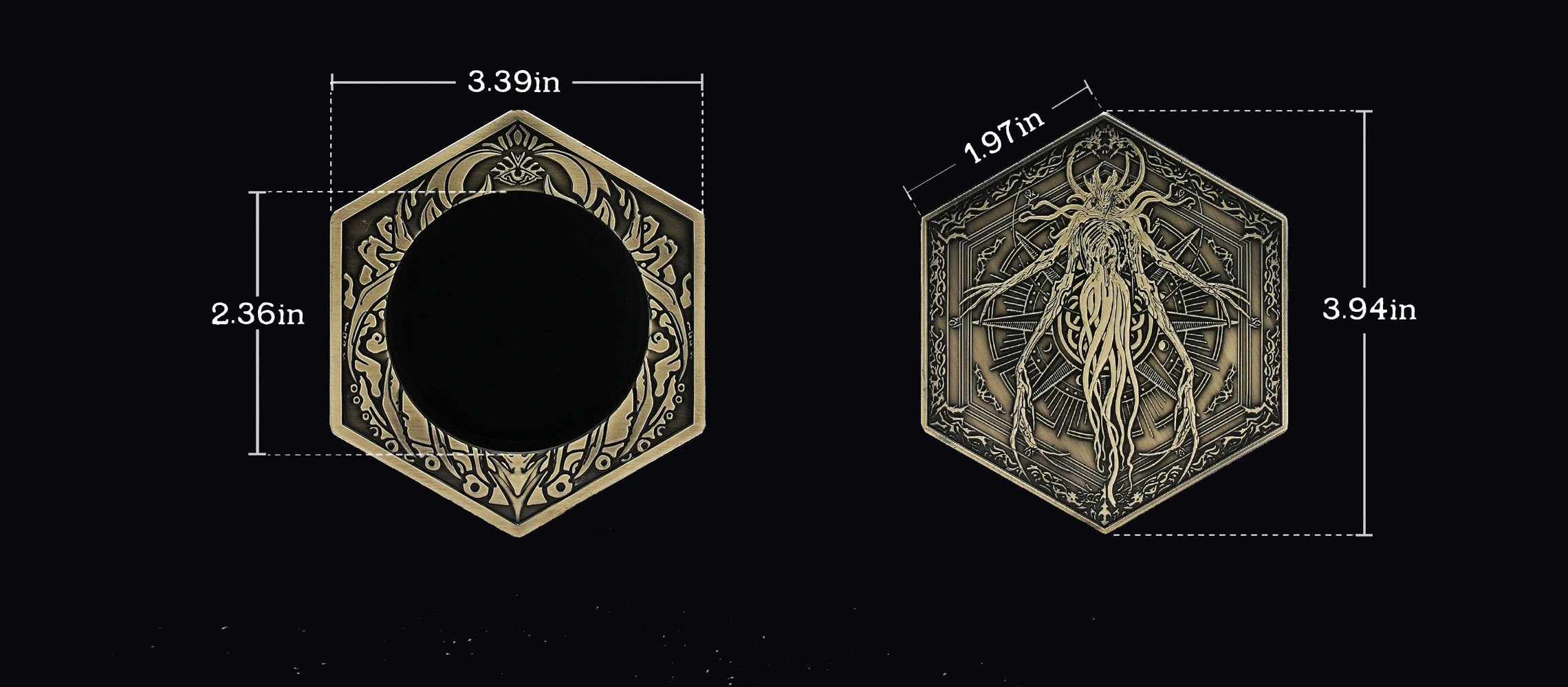 DIEACE C&C Kickstarter Project - Unique Metal Dice Base