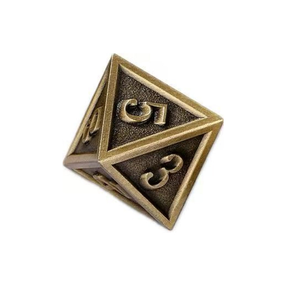 DIEACE D&D Solid Metal Dice Set