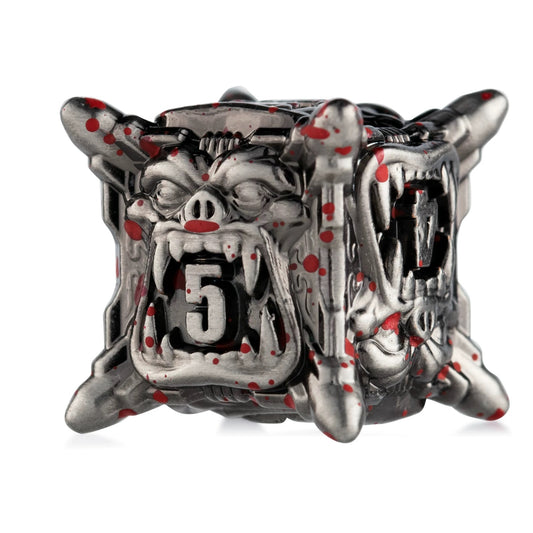 DIEACE D&D Demon Lord Hollow Metal Dice
