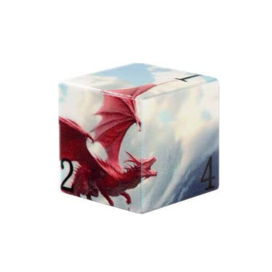 DIEACE D&D 3D Printed Flying Dragon Dice Set