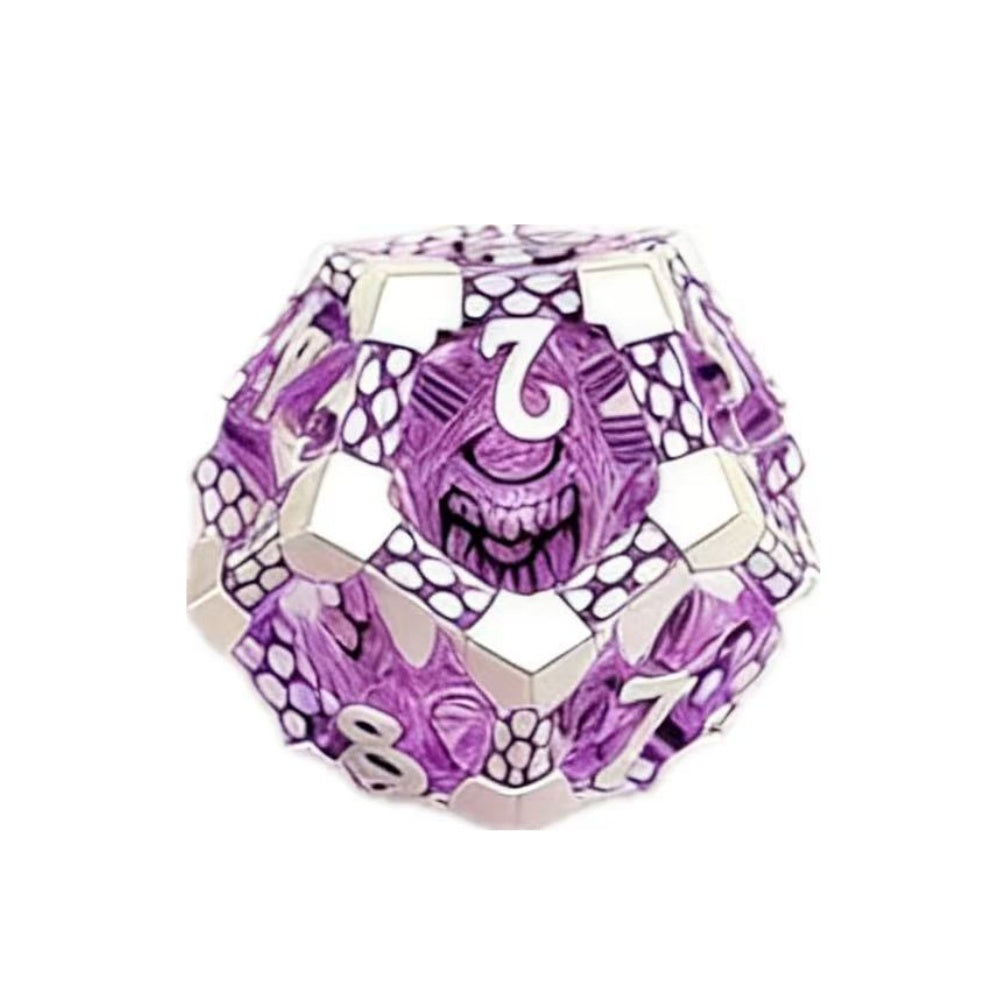 DIEACE D&D One-Eyed Monster Hollow Metal Dice