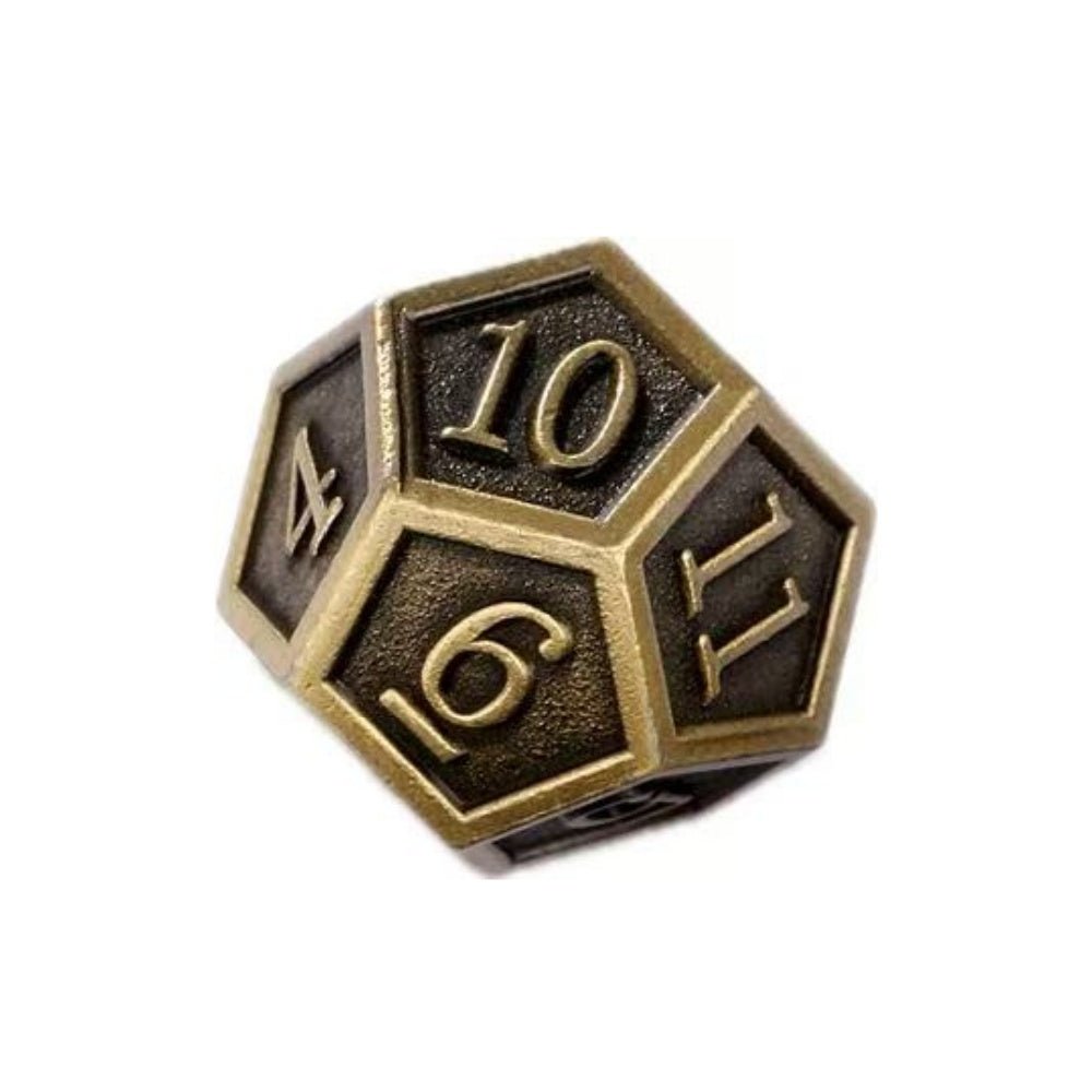 DIEACE D&D Solid Metal Dice Set