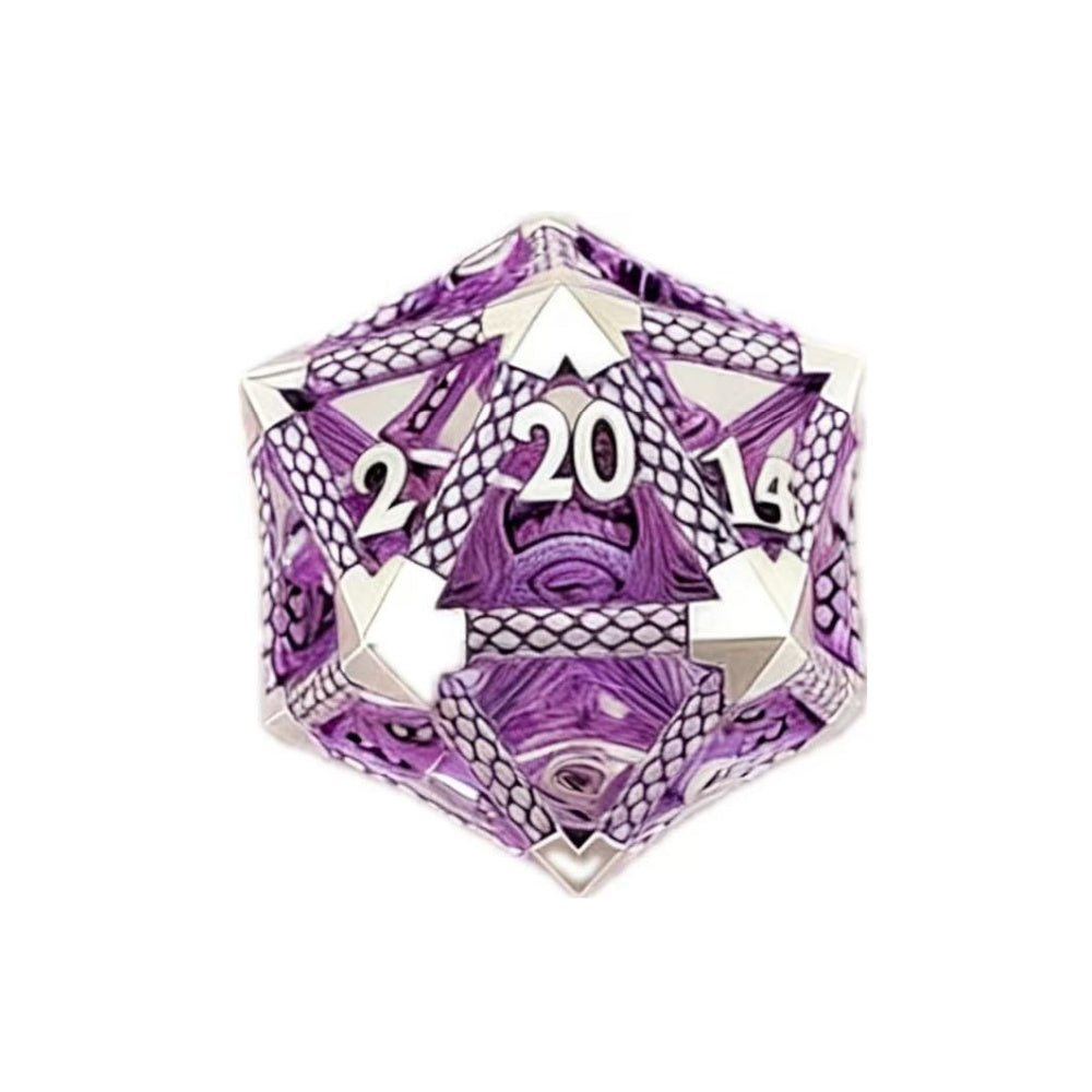 DIEACE D&D One-Eyed Monster Hollow Metal Dice