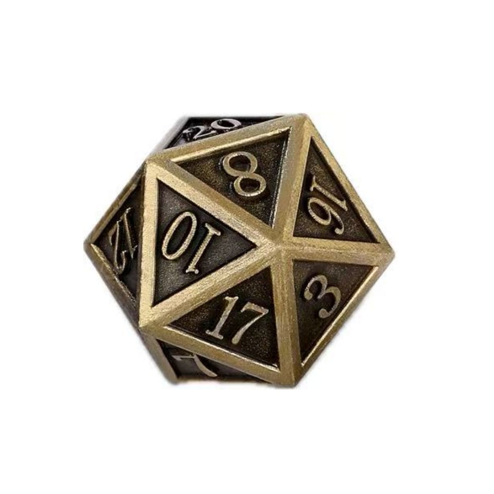 DIEACE D&D Solid Metal Dice Set
