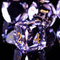 DIEACE D&D Amethyst Multi-Cut Crystal Glass  Dice Set