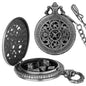 DIEACE D&D Five-Ring Gear Pocket Watch Metal Dice Set