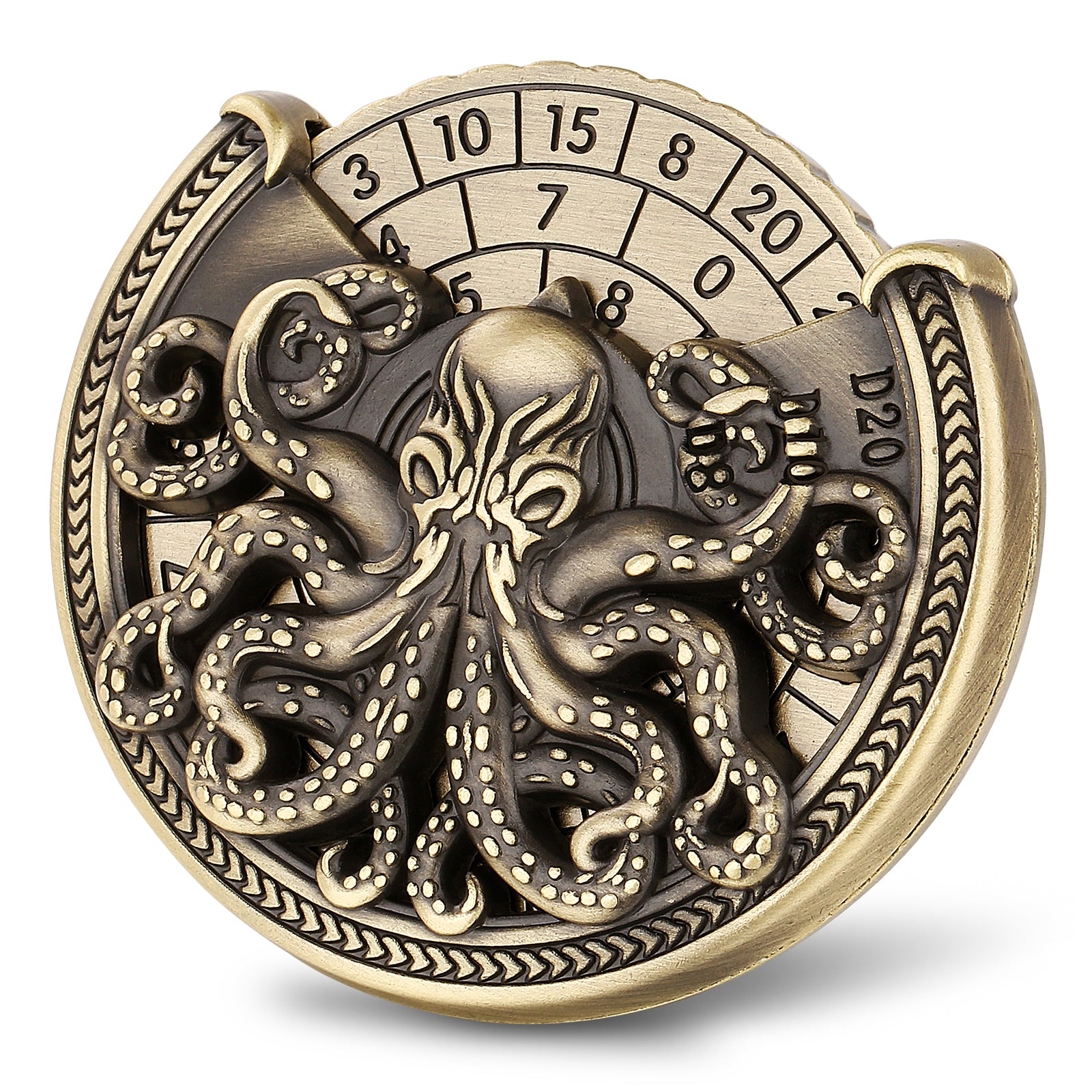 DIEACE C&C Classic Metal Roulette Dice - 7 in 1