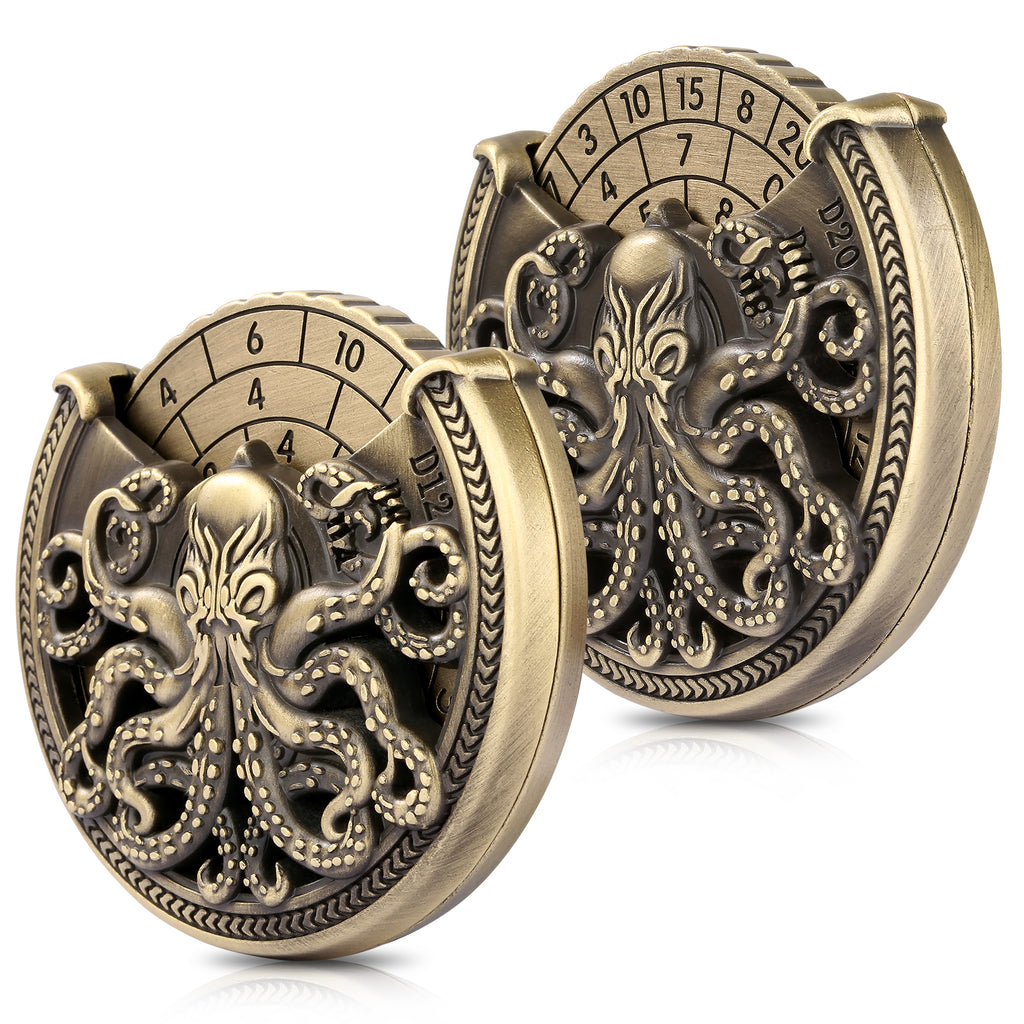 DIEACE C&C Classic Metal Roulette Dice - 7 in 1