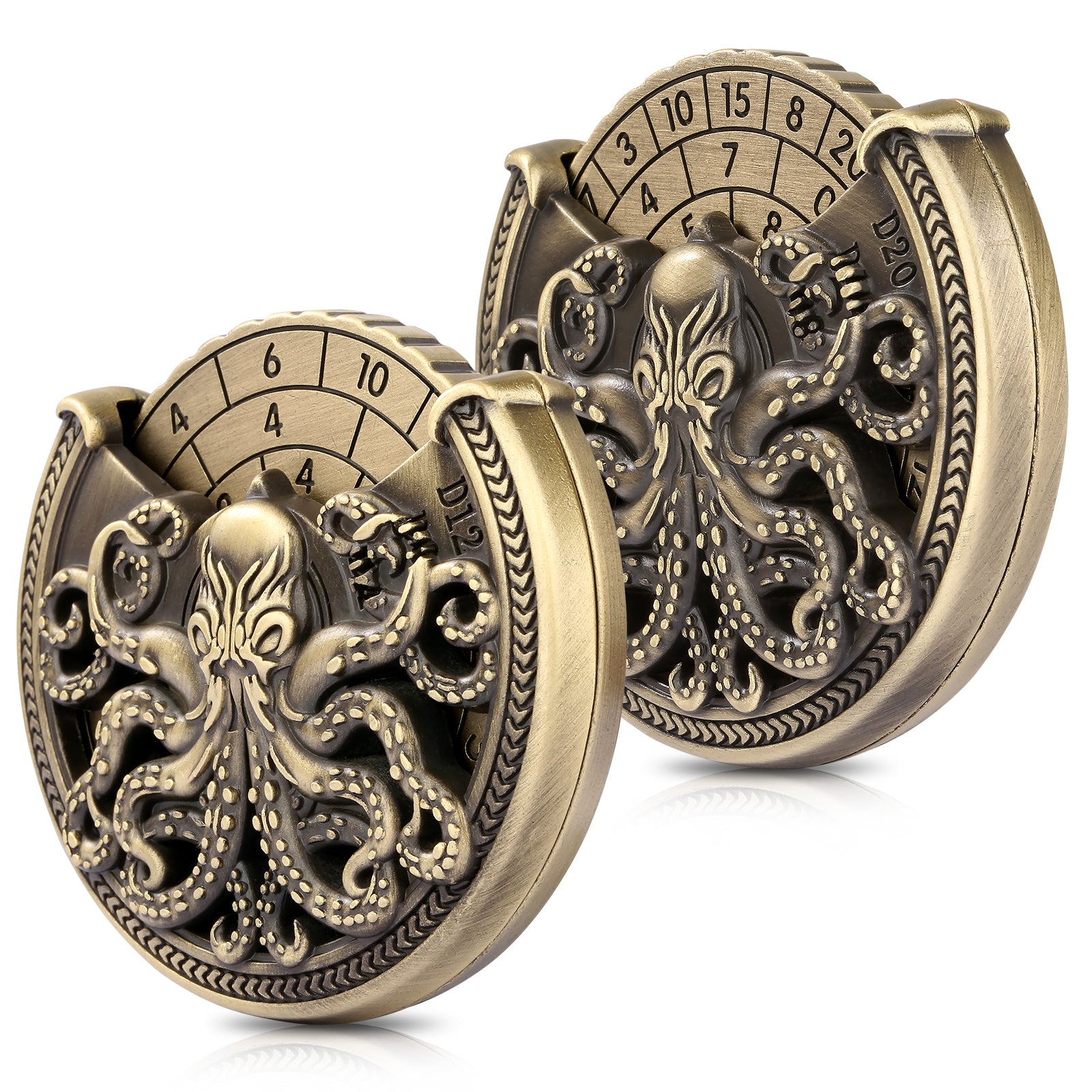 DIEACE C&C Classic Metal Roulette Dice - 7 in 1