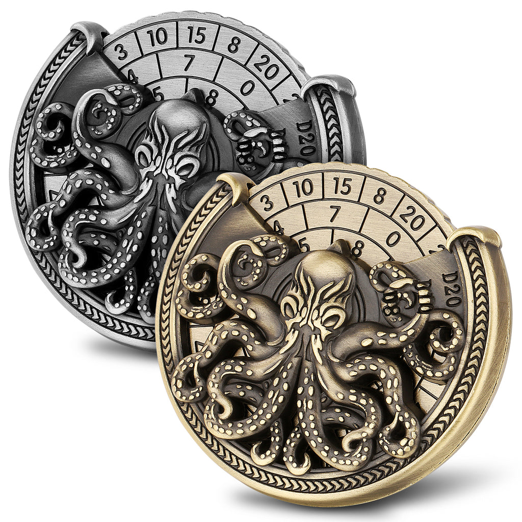 DIEACE C&C Classic Metal Roulette Dice - 7 in 1