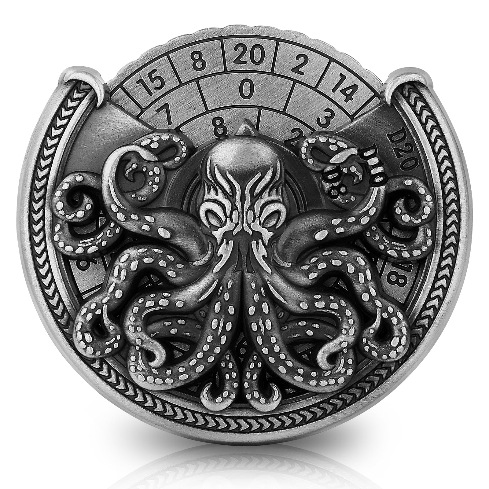 DIEACE C&C Classic Metal Roulette Dice - 7 in 1