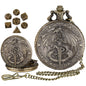 DIEACE D&D Longsword Pocket Watch Metal Dice Set