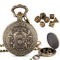DIEACE D&D Shield Pocket Watch Metal Dice Set
