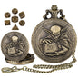 DIEACE D&D Goblin Pocket Watch Metal Dice Set