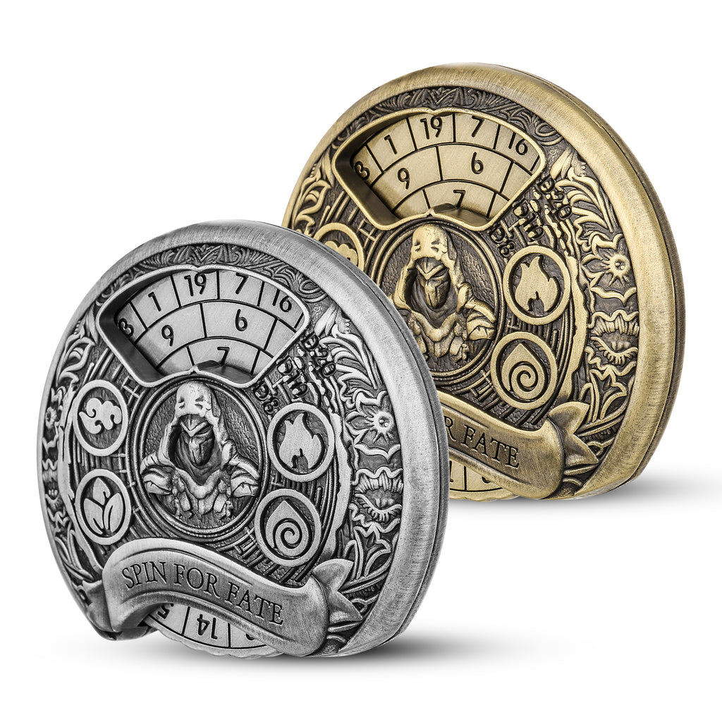 DIEACE D&D Rogue Metal Spinner Dice - 7 in 1