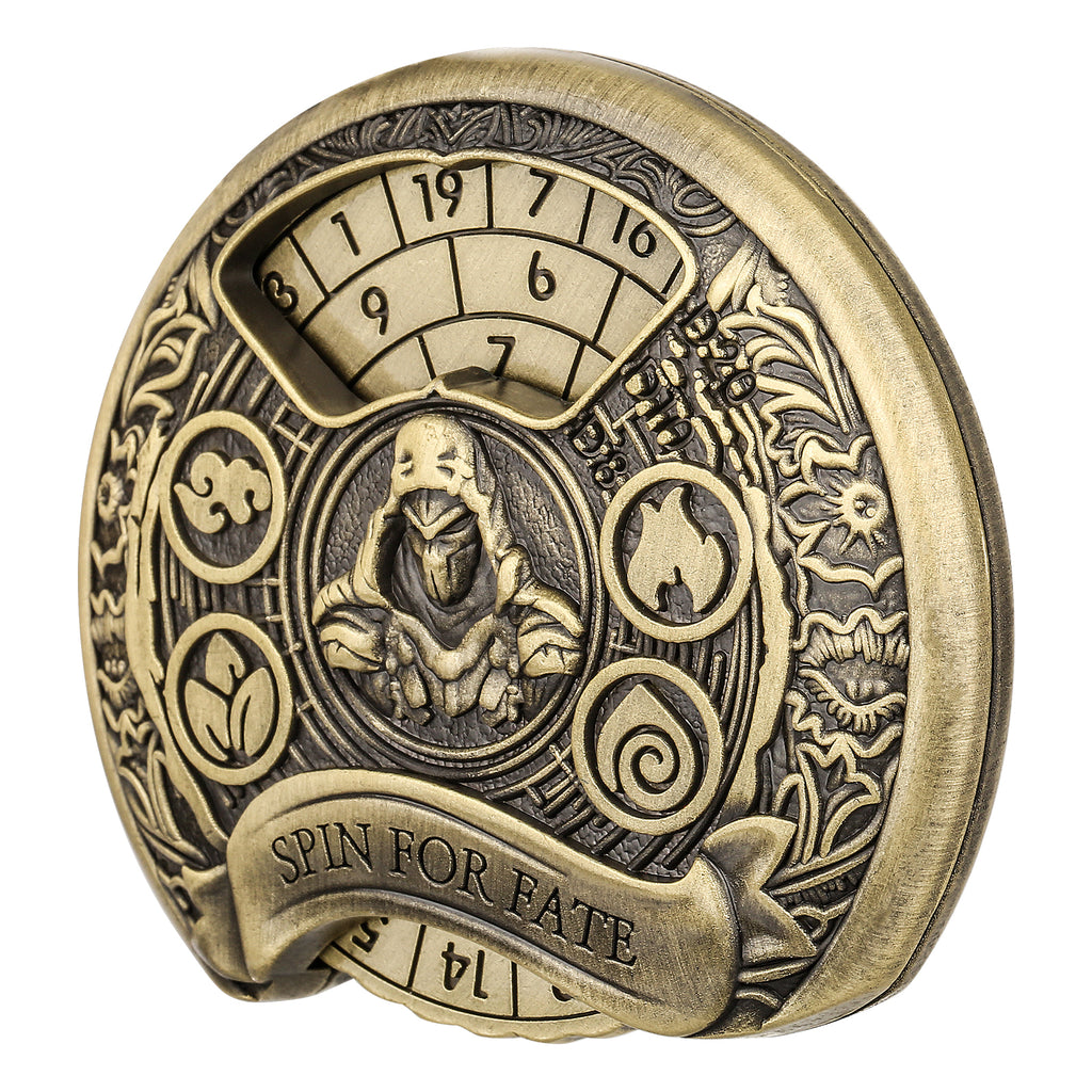 DIEACE D&D Rogue Metal Spinner Dice - 7 in 1