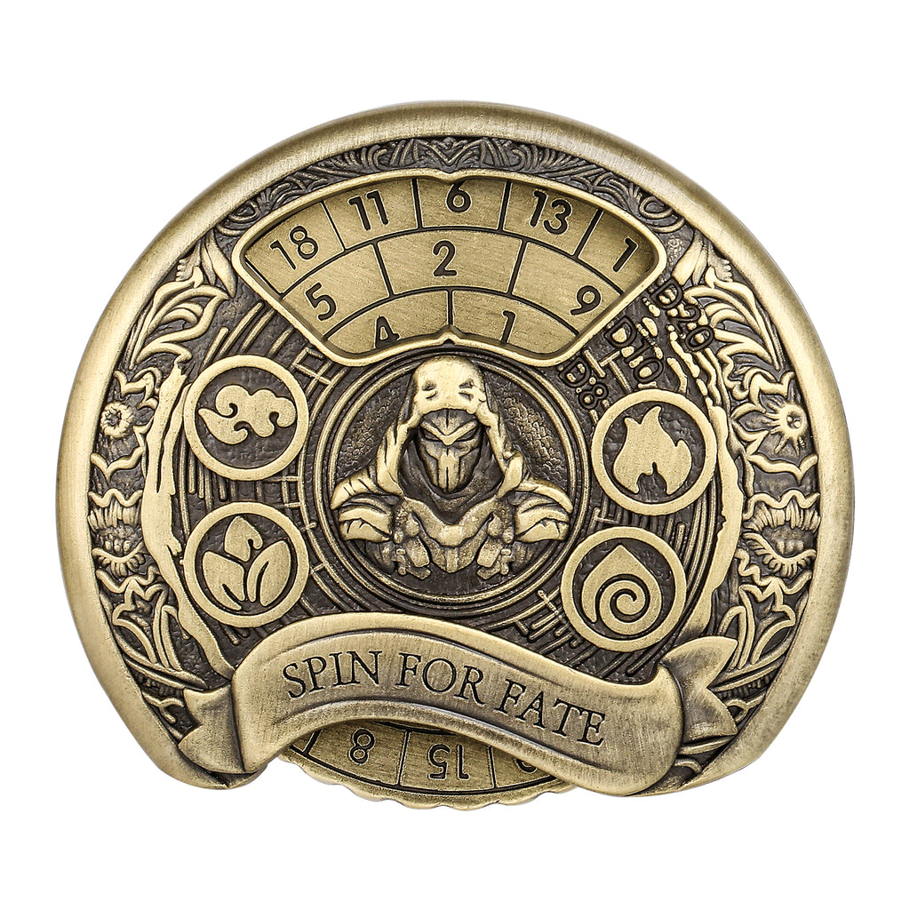 DIEACE D&D Rogue Metal Spinner Dice - 7 in 1