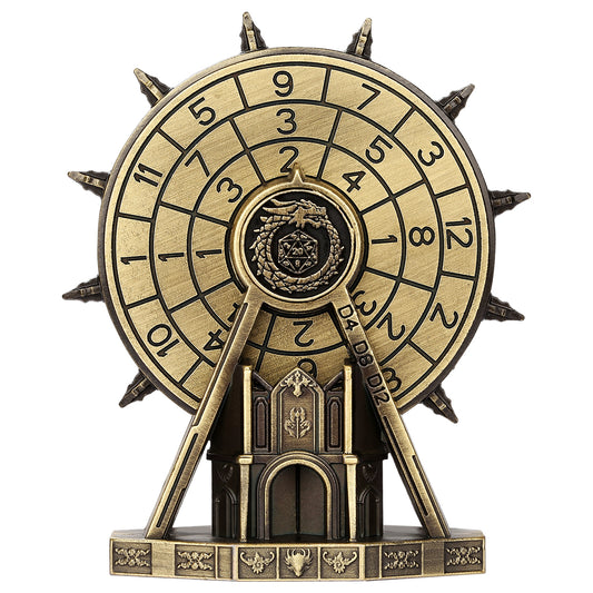 DIEACE D&D Ferris Wheel Ornament Metal Dice 7-in-1