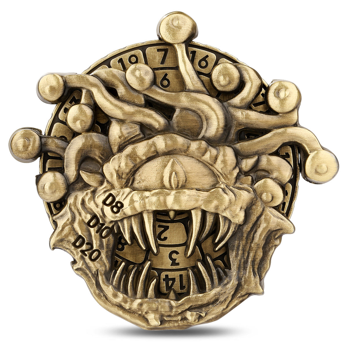 DIEACE C&C Evil Eye Metal Dice 7-in-1