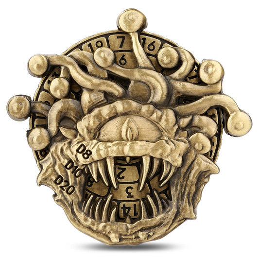 DIEACE C&C Evil Eye Metal Dice 7-in-1