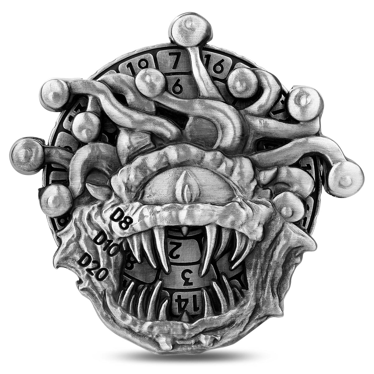 DIEACE C&C Evil Eye Metal Dice 7-in-1