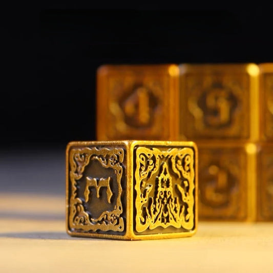 DIEACE C&C Hastur Single D6 Solid Metal Dice 16MM